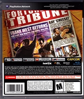 Sony PlayStation 3 Dead Rising 2 Off the Record Back CoverThumbnail